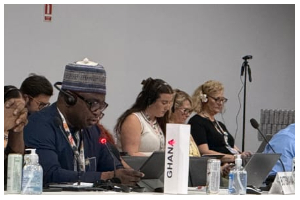 Issifu Seidu is the Minister of State  in charge of Climate Change and Sustainability