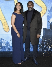 British Actor  Idris Elba and wife Sabrina Dhowere Elba