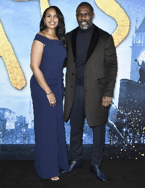 British Actor  Idris Elba and wife Sabrina Dhowere Elba