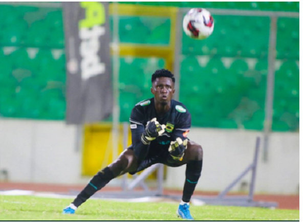 Asante Kotoko's rising star goalkeeper, Fredrick Asare