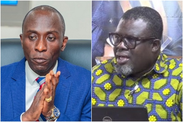 Ernest Owusu-Bempah  (L) and  Kwaku Atta Sarpong