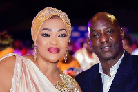Kalsoume Sinare and her husband Anthony Baffoe