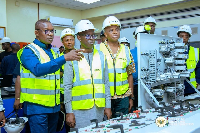 Energy Minster Akosombo Dam