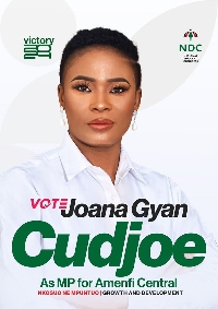 MP hopeful for Amenfi Central Constituency, Joana Gyan-Cudjoe
