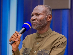 Prophet Badu Kobi, the leader of Glorious Wave Chapel International