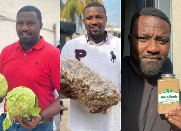 Actor and farmer, John Dumelo