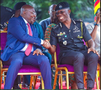 Vice President Bawumia and IGP, Dr George Akuffo Dampare