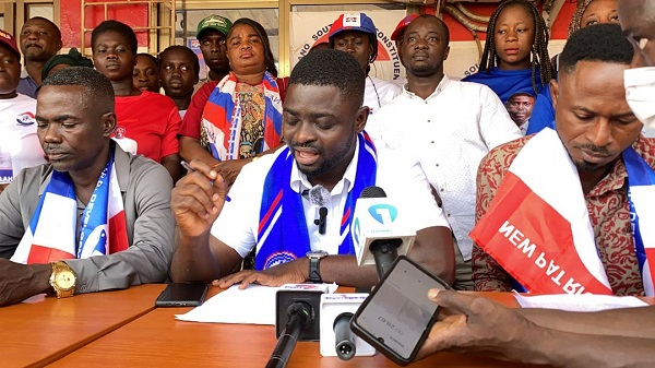 NPP Constituency Deputy Secretary, Eric Owura Agyekum