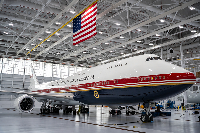 The luxury jet was donated by the Qatari government and transferred to the Pentagon last year