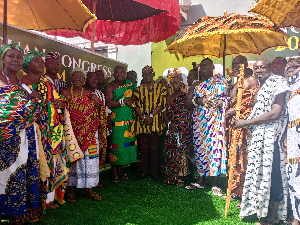The launch showcased Guan culture through traditional drumming, dancing, and indigenous customs.