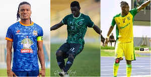 L-R: Razak Simpson, Isaac Affful and Emmanuel Antwi