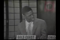 18-year-old Alfred Clayton Bannerman during the debate