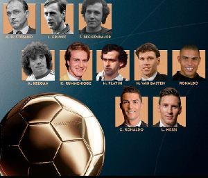Nominees for the Ballon d'Or of All-Time Nominees for the Ballon d'Or of All-Time
