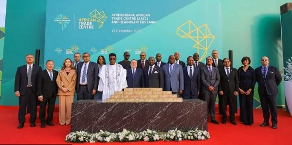 The dignitaries after the event