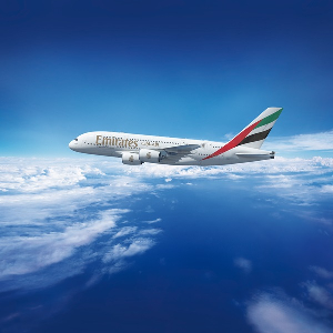 The cargo plane was an Emirates flight