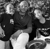 Ayew and his family