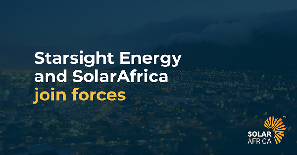 SolarAfrica and Starsight Energy announces merger completion