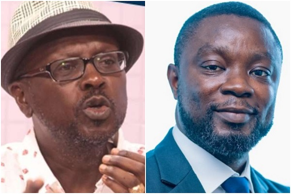 Kwaku Azar has punched holes into Kwaku Addo's (R) statement on the NAIMOS attack