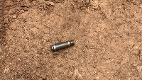 File photo of a bullet on the ground