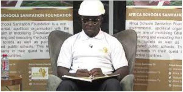 Kwame Tutu, President of the Africa Schools Sanitation Foundation