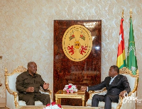 President-Elect John Mahama and Togo's President Faure Gnassingbé