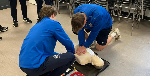 Football club helps promote lifesaving CPR training
