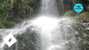A pictorial view of the Ote waterfalls
