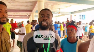Screenshot from X video of graduates appealing to President Mahama for help