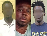 The two suspects were arrested by police in connection with the shooting at Tuba estate