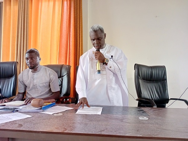 Emmanuel Kwesi Larweh is now the District Chief Executive (DCE) for Upper Manya Krobo