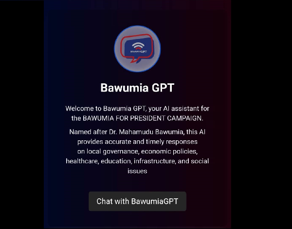 Bawumia goes digital in his campaign with novelty Bawumia GPT