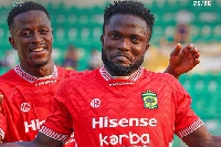 Albert Amoah marked his return to Asante Kotoko in unforgettable fashion
