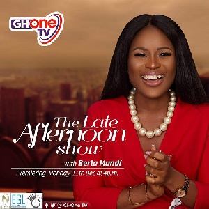 Berla Mundi's Late Afternoon Show will air every Monday and Friday after it premieres