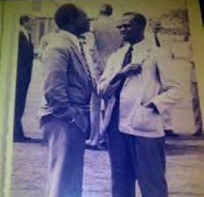 Kwame Nkrumah And Kofi Busia 