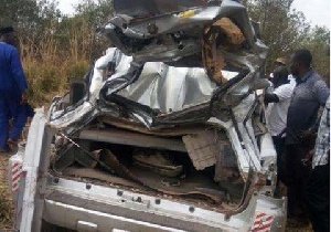 The two, including the driver, were traveling to Zabzugu from Tamale to attend a funeral