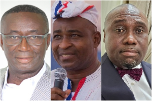 (L-R) A photo collage of Andy Kwame Appiah-Kubi, Chairman Wontumi and Gary Nimako