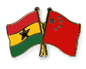 Flag Pins Ghana China