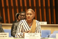 Mrs. Samira Bawumia is the wife of Vice President Mahamudu Bawumia