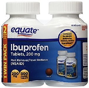 Ibuprofen is used for treating pain, fever, and inflammation