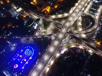 The newly commissioned Kwame Nkrumah Circle Interchange