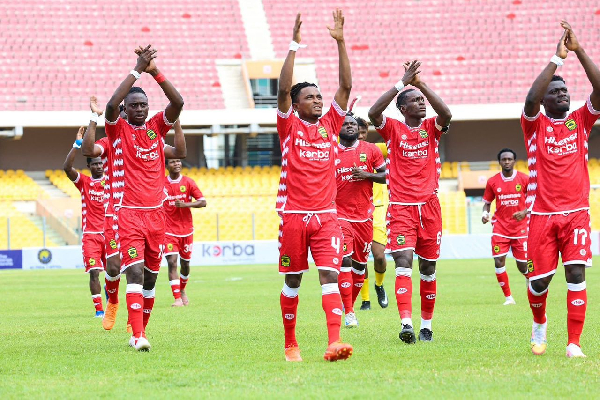 Kotoko have advanced to the Round of 32 in the CAF Confederations Cup preliminary round