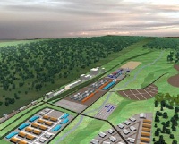 An artistic impression of the Boankra Inland Port Project