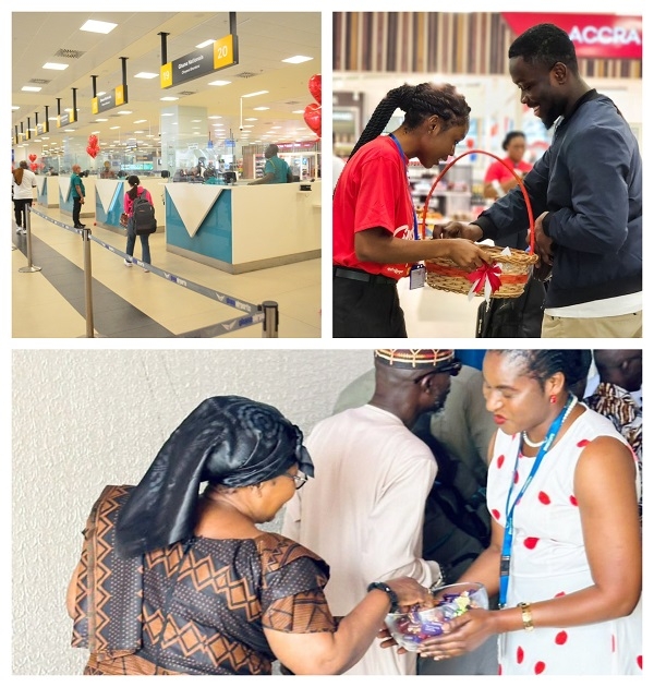 The activities were meant to show love appreciation to passengers travelling through the airports