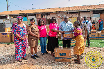 Dansoman market fire victims get cash, sewing machines to rebuild businesses