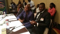 Black Stars 1st Deputy coach Ibrahim Tanko and former Kotoko midfielder Yussif Chibsah