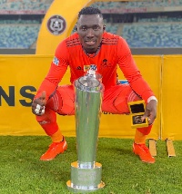 Ofori won the trophy for the Buccaneers with his stalling saves
