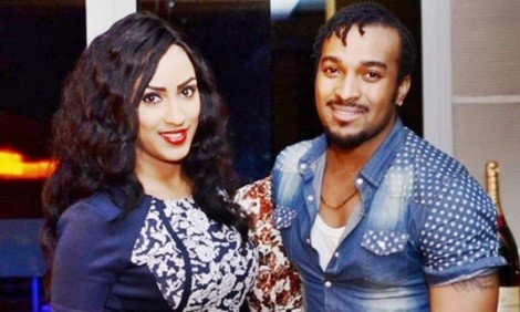 Juliet Ibrahim with Ex-Mr Nigeria, Bryan Okwara