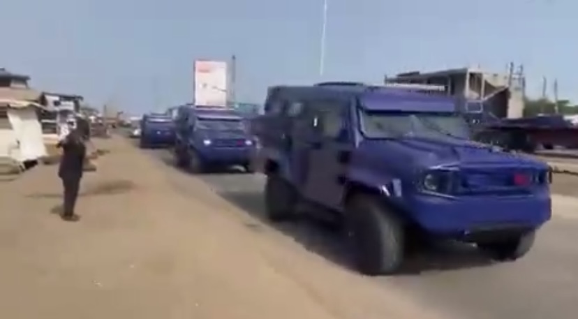 ghanaweb.com - Ghana Police Service bolsters security with new armored vehicles