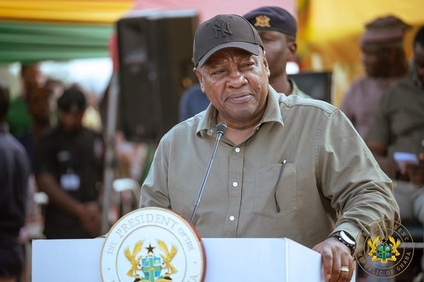 ghanaweb.com - President Mahama breaks ground for construction of Norbert Anku Solar Park