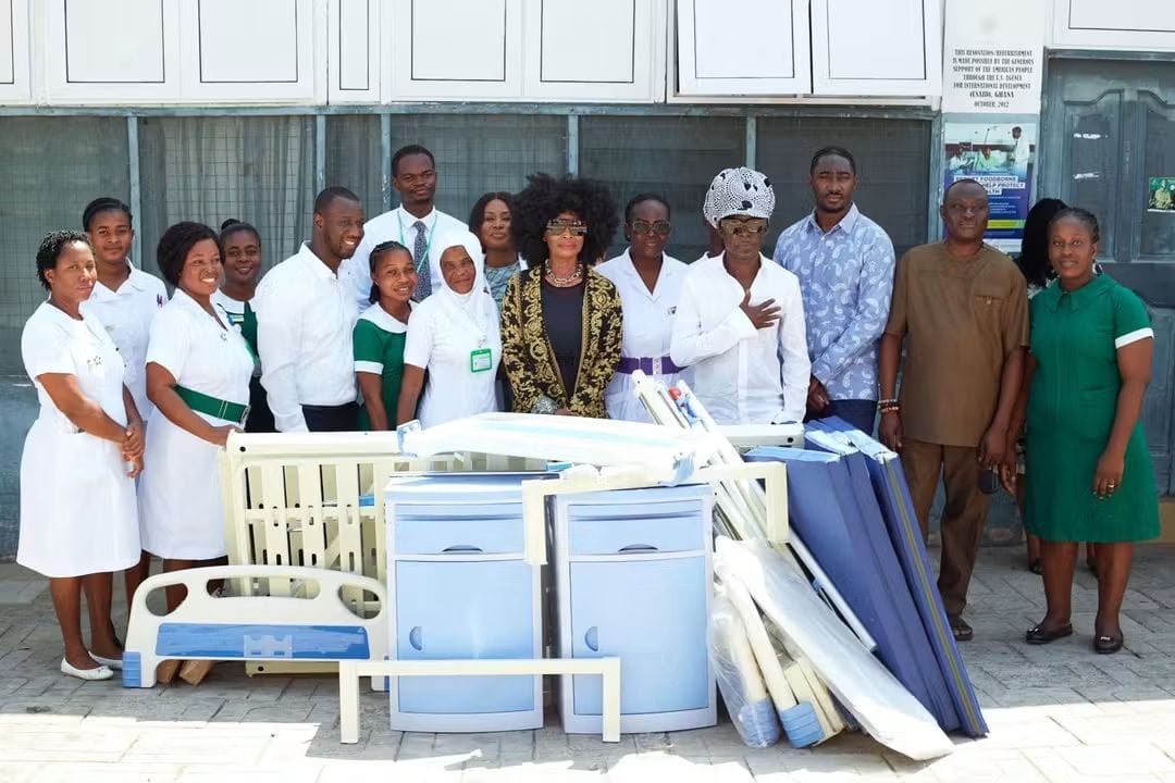 ghanaweb.com - Music legend Kojo Antwi marks birthday with love and generous donation to hospital